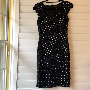 WHBM tummy control polka dot lbd